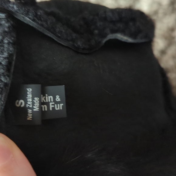 🖤 NEW lambskin and opossum fur hat - Picture 6 of 7